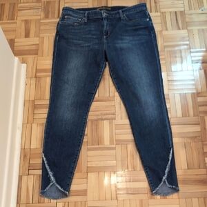 Joe's jeans The Icon Mid rise skinny ankle row hem size 31